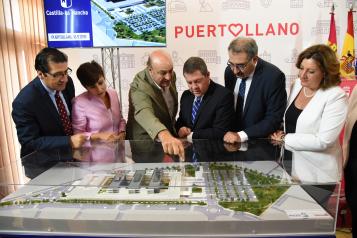 Presentación proyecto del futuro hospital de la ciudad industrial de Puertollano (Ciudad Real) (II)