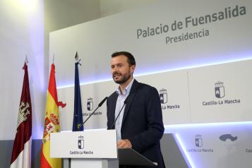 El consejero de Desarrollo Sostenible, José Luis Escudero, anuncia la aprobación de la Declaración de Emergencia Climática de Castilla-La Mancha