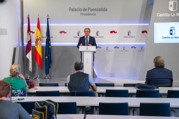 Rueda de prensa del Consejo de Gobierno Juan Alfonso Ruiz Molina