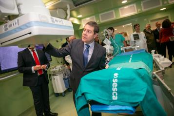 Visita a la Sala de Hemodinámica del Hospital Virgen de la Luz en Cuenca