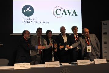 .- El consejero de Agricultura, Agua y Desarrollo Rural, Francisco Martínez Arroyo, participa en la clausura del Foro Cava, Gastronomía, Salud y Dieta Mediterránea