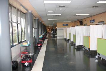El Hospital Virgen de la Luz de Cuenca ha duplicado el número de unidades disponibles para los pacientes críticos por Covid-19
