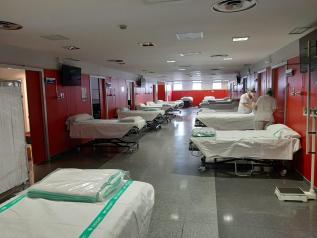 El Hospital General de Valdepeñas alcanza las 148 camas instaladas dentro de su plan de contingencia frente al coronavirus