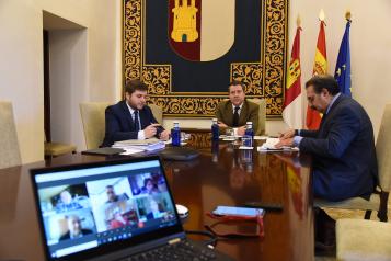 Videoconferencia con representantes del sector del transporte