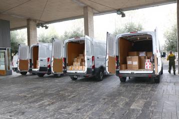 El Gobierno de Castilla-La Mancha realiza hoy un nuevo envío con más de 260.000 artículos de protección para los profesionales sanitarios