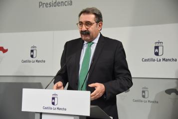 Rueda de prensa de la reunión con los responsables de las áreas de Atención Primaria y del Consejo de Gobierno extraordinario