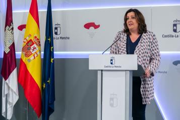 Videoconferencia con los representantes de la patronal y los sindicatos de Castilla-La Mancha