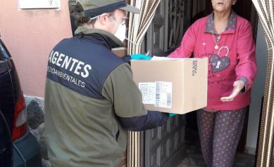 Los agentes medioambientales de Toledo han entregado medicamentos a domicilio a más de 650 pacientes de los hospitales Virgen de la Salud y Virgen del Valle de Toledo y Nuestra Señora del Prado de Talavera  