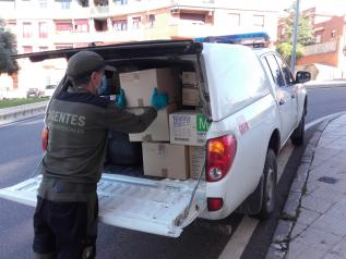 Los agentes medioambientales de la provincia de Toledo han realizado 1.338 actuaciones de apoyo en materia sanitaria en la provincia durante el mes de junio