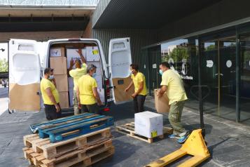 El Gobierno de Castilla-La Mancha ha distribuido más de 20 millones de artículos de protección para profesionales sanitarios desde el inicio de pandemia