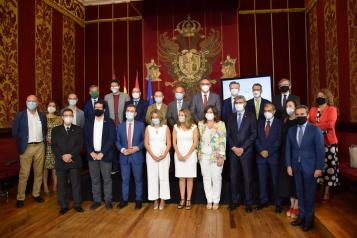 La consejera de Economía, Empresas y Empleo, Patricia Franco, participa en el acto de presentación de Toledo como Capital Europea de la Economía Social