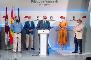 Presentación de la ley de Reserva Estratégica de Material Sanitario de Castilla-La Mancha