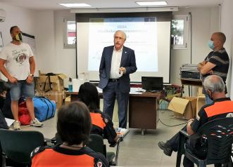 El Gobierno de Castilla-La Mancha celebra en Ciudad Real un curso sobre el uso del desfibrilador para voluntarios de Protección Civil 