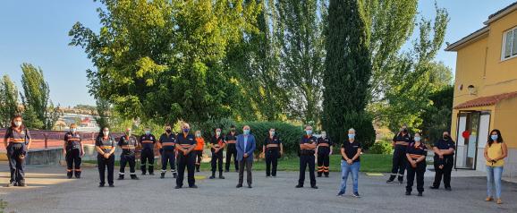 Voluntarios de Protección Civil se forman para mejorar su respuesta frente a la primera atención sanitaria de emergencias 