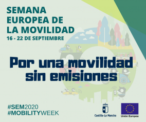 El Gobierno de Castilla-La Mancha invita a la ciudadanía a realizar desplazamientos a pie o bicicleta así como la utilización del transporte público  