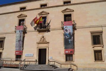 Proyección audiovisual Palacio del Infantado bombardeado