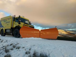 El Plan Infocam del Gobierno de Castilla-La Mancha suma ocho camiones con palas quitanieves para atender las emergencias meteorológicas de estos días