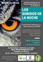 Actividades Mayo en el Centro provincial de Educación Ambiental de Albacete