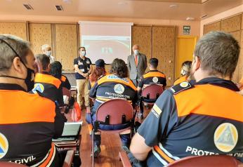 Una veintena de voluntarios de Protección Civil participan en un curso de apoyo logístico programado por el Gobierno de Castilla-La Mancha 