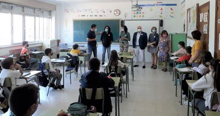 El Gobierno de Castilla-La Mancha conciencia sobre una movilidad sostenible al alumnado del CEIP ‘Ignacio de Loyola’ de Calzada de Calatrava 