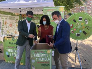 El Gobierno de Castilla-La Mancha hace un llamamiento a la ciudadanía para seguir reutilizando y valorizando los residuos de aparatos eléctricos y electrónicos