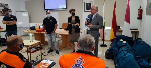 El Gobierno de Castilla-La Mancha celebra en Socuellamos un curso de formación básica para voluntarios de Protección Civil 