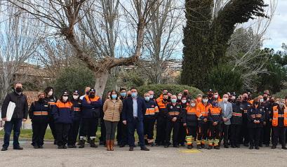 Personal voluntario de Protección Civil mejora su actuación de apoyo logístico en grandes emergencias y su formación básica 