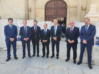 EL Gobierno de Castilla-La Mancha acompaña al rector de la Universidad de Alcalá de Henares en su toma de investidura