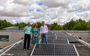 El Gobierno de Castilla-La Mancha invierte 75.000 euros para instalar placas solares en el conservatorio “Marcos Redondo” de Ciudad Real