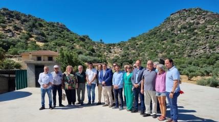 El Gobierno regional ha destinado más de 42.000 euros a las obras de rehabilitación del depósito de agua potable de Castillo de Bayuela