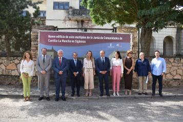 El nuevo Edificio de Usos Múltiples de la Junta en Sigüenza, que concluirá en un año, impulsará la economía local