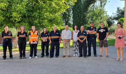 El personal voluntario de Protección Civil de Castilla-La Mancha recibe formación para apoyar a personas dependientes