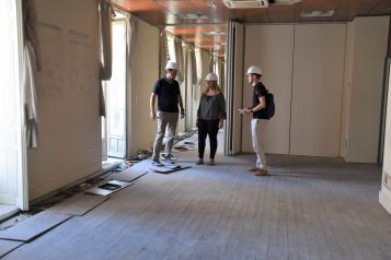 VISITA OBRAS EDIFICIO IBERIA 