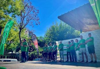 El Gobierno de Castilla-La Mancha, presente en la marcha urbana contra el cáncer que recorrió ayer las calles de Puertollano