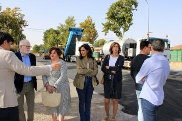 El Gobierno de Castilla-La Mancha invierte más de 150.000 euros en las obras de rehabilitación y mejora de la travesía de Bolaños de Calatrava 