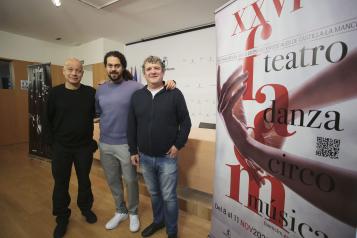 Presentación de Vive Moliere en la Feria de Artes Escénicas y Musicales de CLM