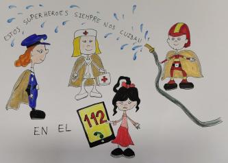 El Gobierno de Castilla-La Mancha convoca la XI edición del concurso de dibujo escolar del 1-1-2 para los colegios de Educación Primaria