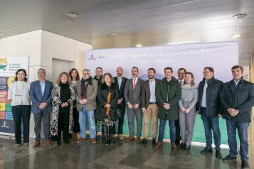 El consejero de Desarrollo Sostenible, Jose Luis Escudero, inaugura el I Encuentro Regional de Educación Ambiental de Castilla-La Mancha en la Escuela de Administración Regional, con motivo del Día Mundial de la Educación Ambiental