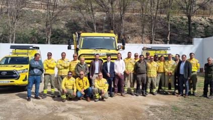 El Gobierno regional invierte 154.000 euros en la nueva base retén de La Guardia para seguir trabajando en la prevención y extinción de incendios forestales  