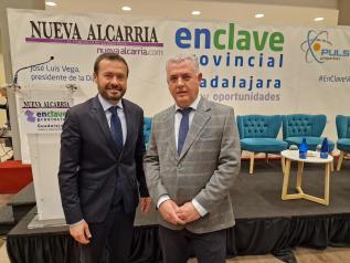 Escudero pone en valor la colaboración institucional con la Diputación provincial de Guadalajara para llevar a cabo proyectos de Desarrollo Sostenible