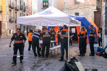 Las agrupaciones de Protección Civil de Castilla-La Mancha llevaron a cabo un total de 3.086 intervenciones durante el pasado año