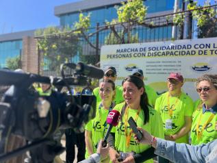 El Gobierno regional respalda la XXXVII Marcha Solidaria de Marsodeto para visibilizar a las personas con discapacidad intelectual 