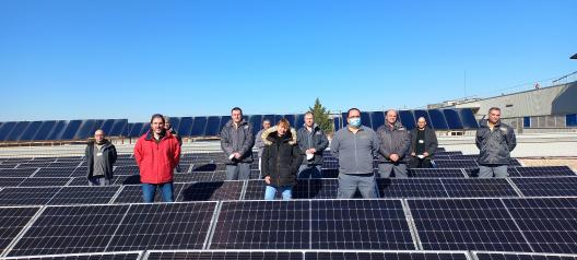 El Gobierno de Castilla-La Mancha mejora la eficiencia energética del Hospital de Villarrobledo con la instalación de 500 paneles fotovoltaicos 