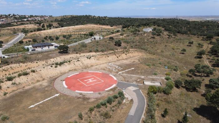 Helisuperficie del Centro Operativo Regional de lucha contra incendios forestales (COR)