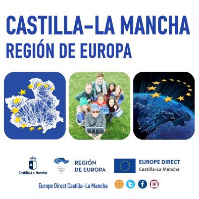 Portada del Boletín electrónico Castilla-La Mancha Región de Europa