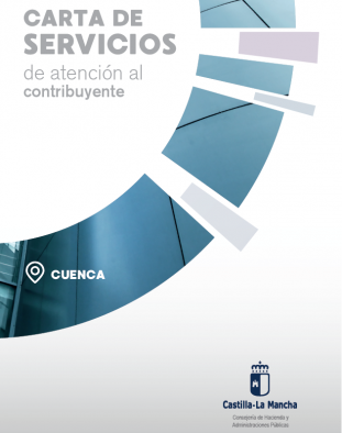 Caratula folleto informativo carta de servicios de atención al contribuyente de cuenca Caratula folleto informativo carta de servicios de atención al contribuyente de cuenca