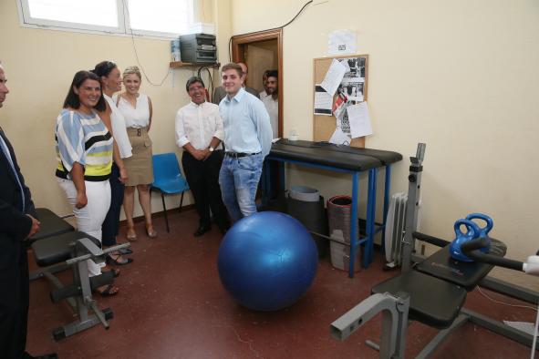 Visita de la consejera de Fomento y portavoz al río Tajo