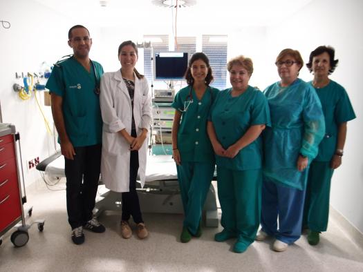 Sanidad realiza obras de mejora en el área de endoscopias del Hospital de Puertollano y duplica las salas para pruebas