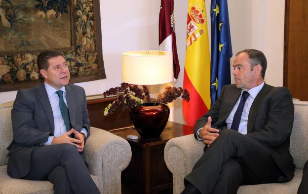El presidente García-Page se reúne con el consejero delegado de Ferrovial