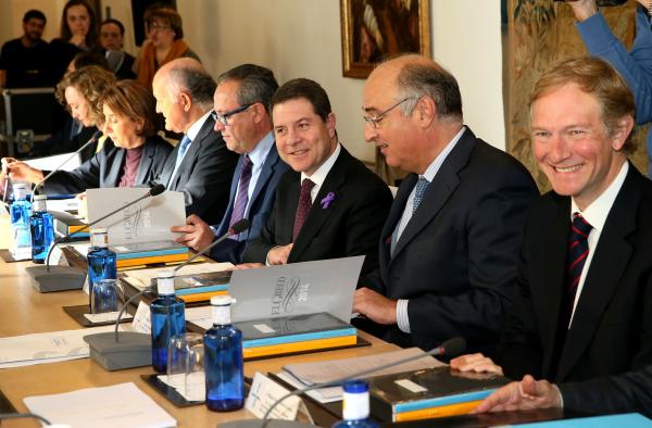 El presidente García-Page asiste a la reunión del Patronato de la Fundación El Greco 2014